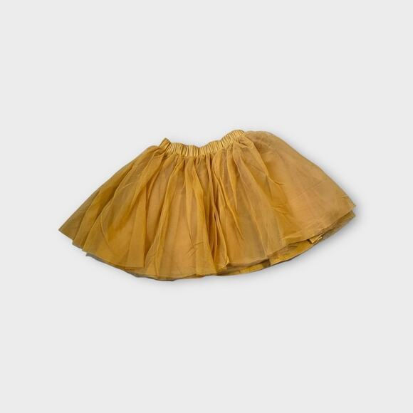 Girls Golden Hanna Andersson Tulle Tutu Lined Skirt 6-7 - Picture 2 of 5